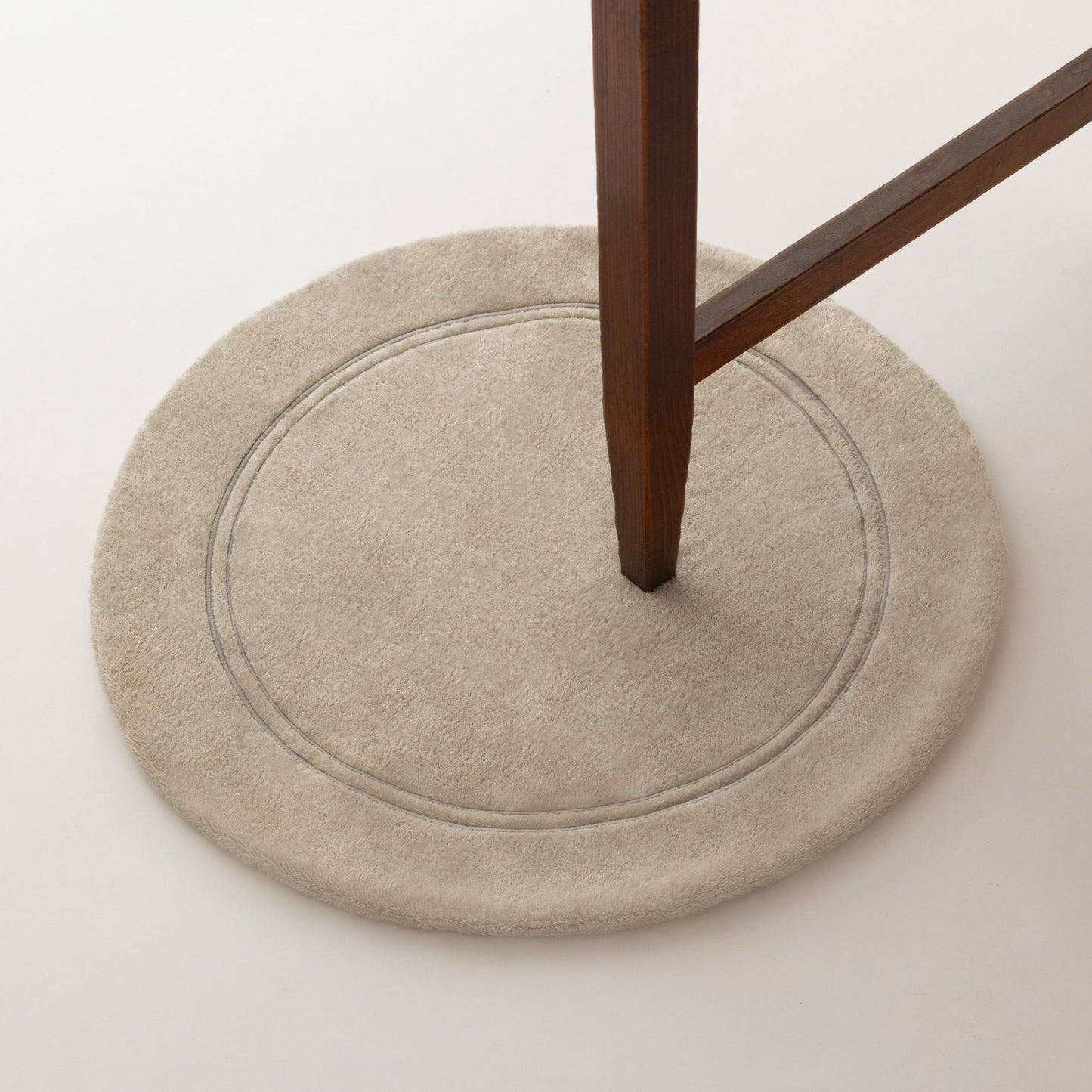 Coppia di Tappeti Rotondi da Bagno in Spugna