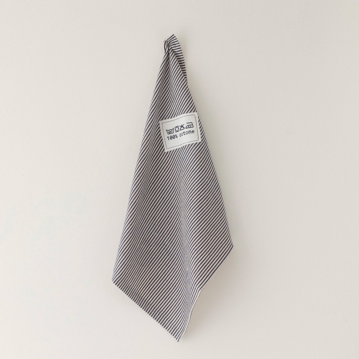 Strofinaccio in Cotone con Applicazione Ricamata