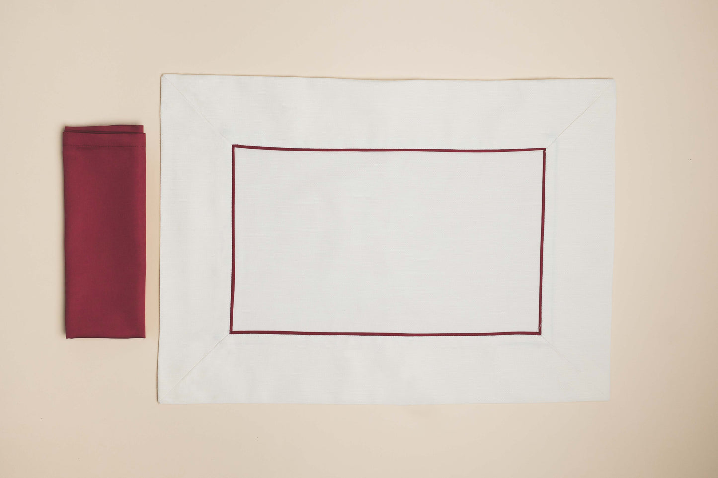 Set Tovaglietta Americana con Tovagliolo One Line