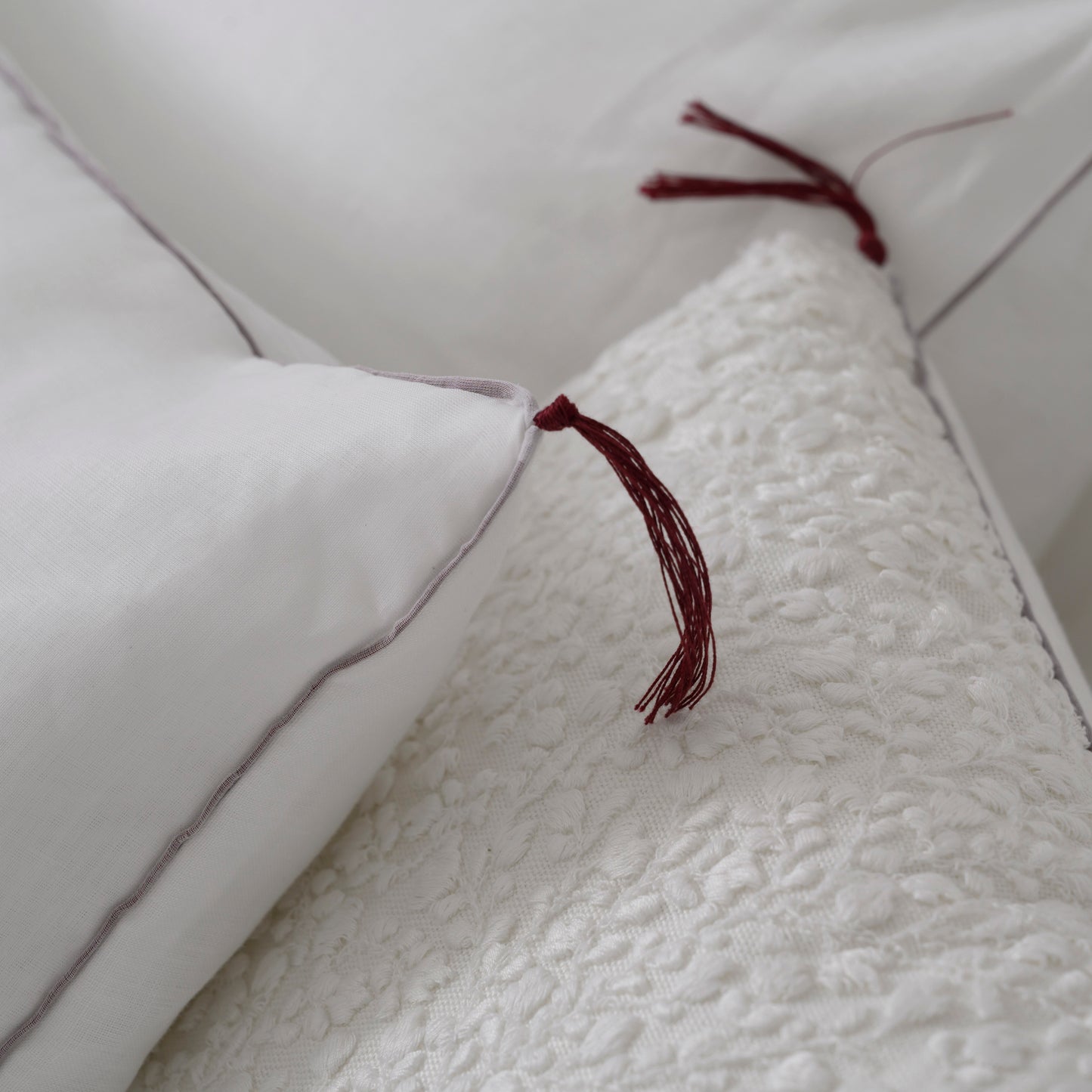 Federa Decorativa Boudoir con Ricamo Personalizzato Sipario