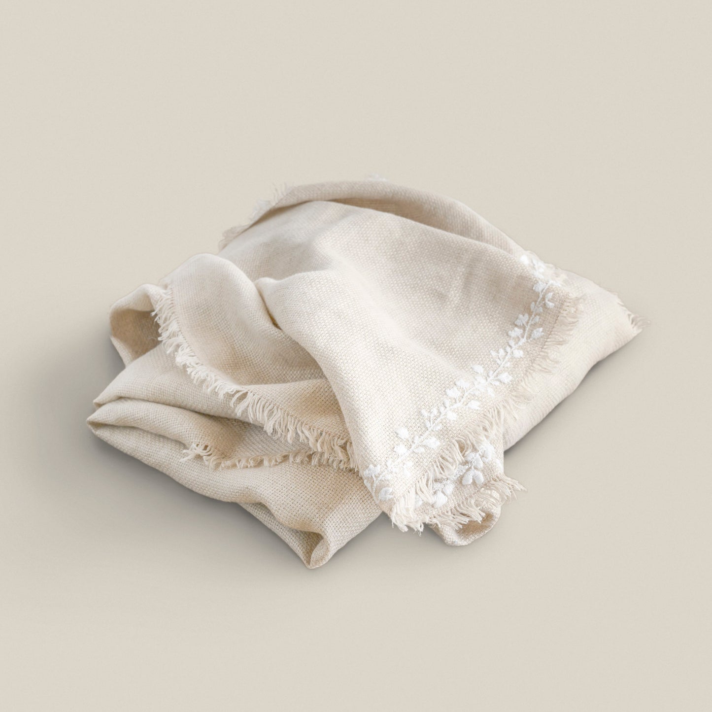 Runner Scaldapiedi Ricamato Fiori