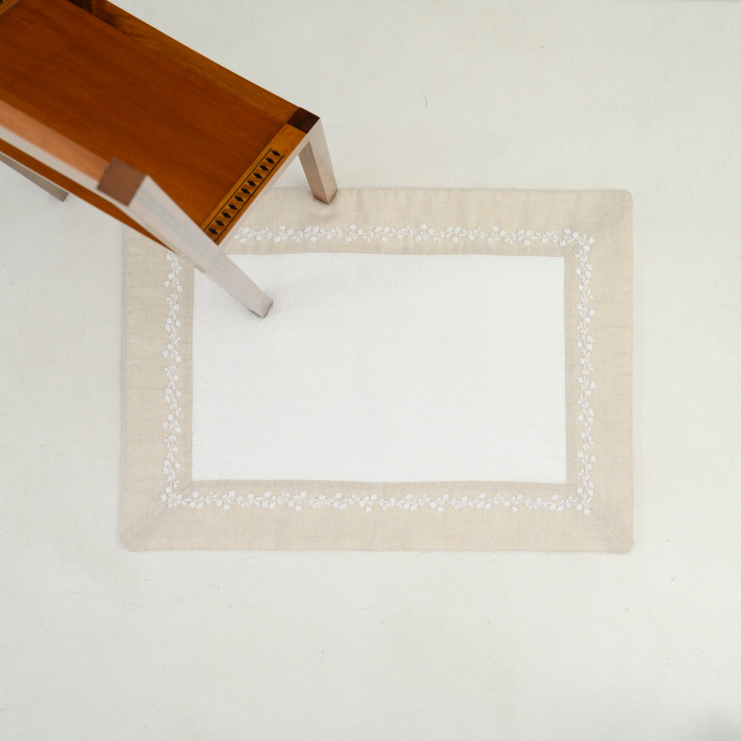 Tappeto Bagno Spugna Fiori