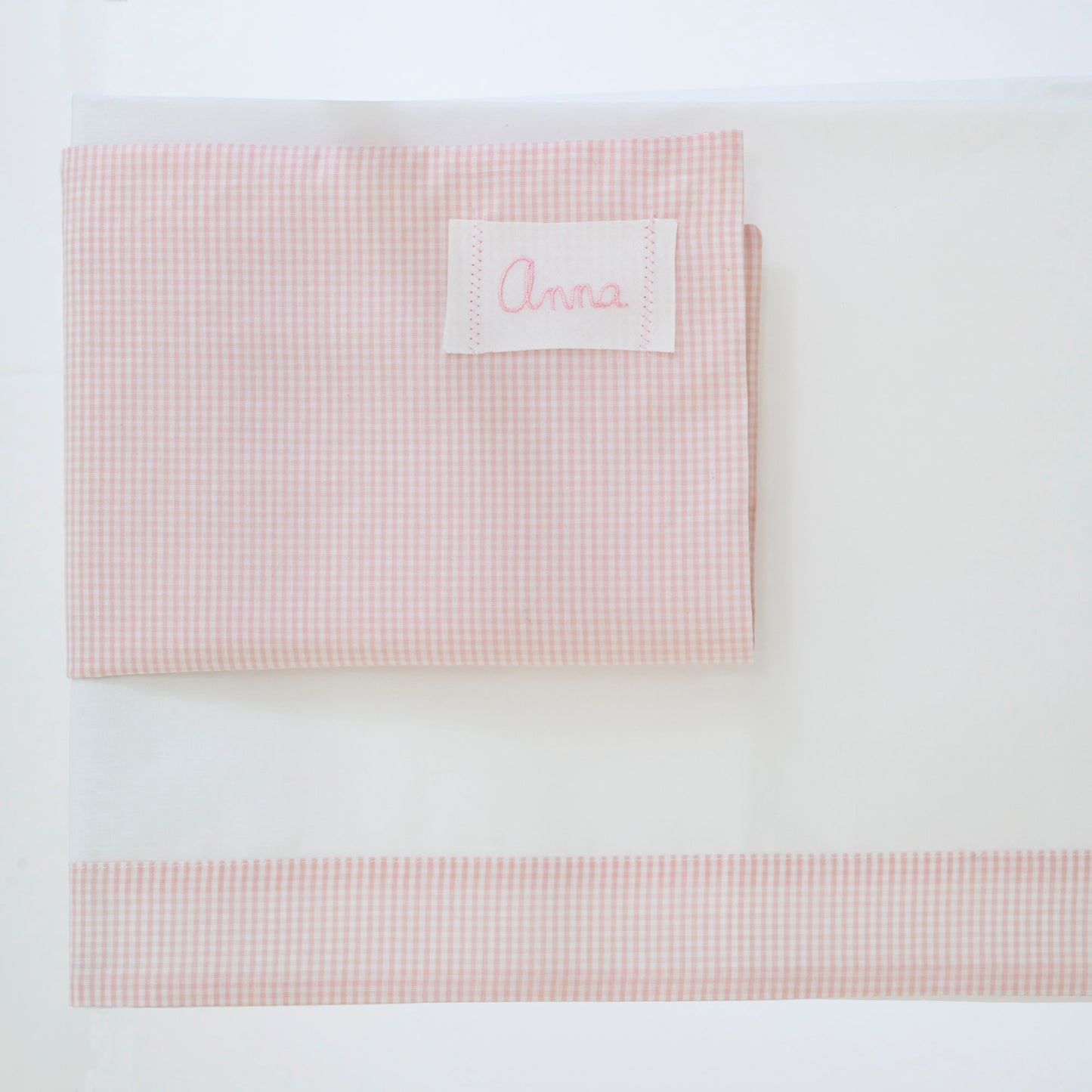 Set Culla in Mussola di Cotone 3 Pezzi Badge