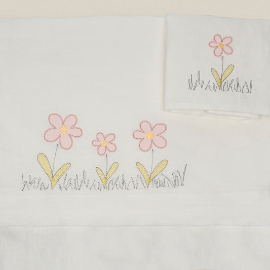 Set Culla Bambina 3 Pezzi Margherita