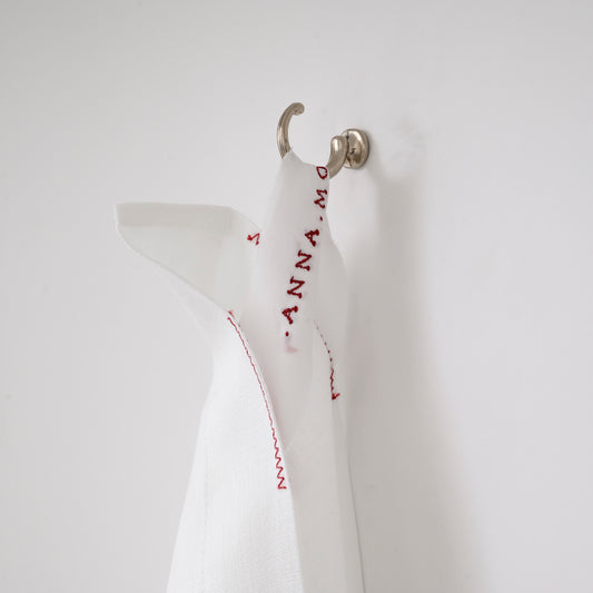 Strofinaccio ricamato Campo di Fiori