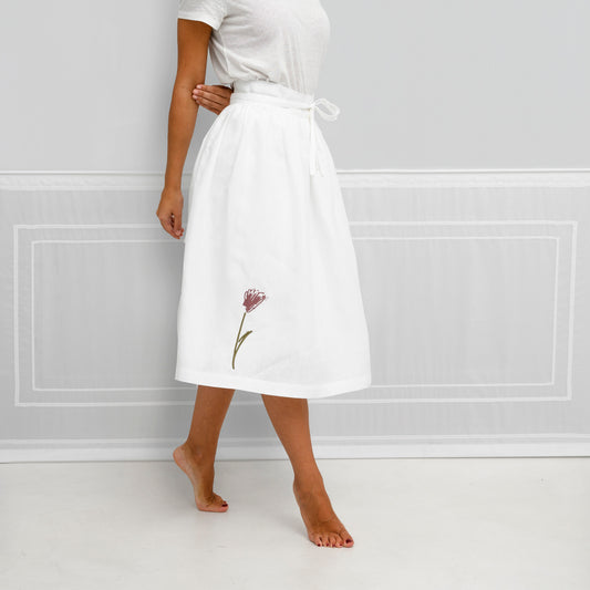 Grembiule da cucina con allacciatura in vita Campo di Fiori