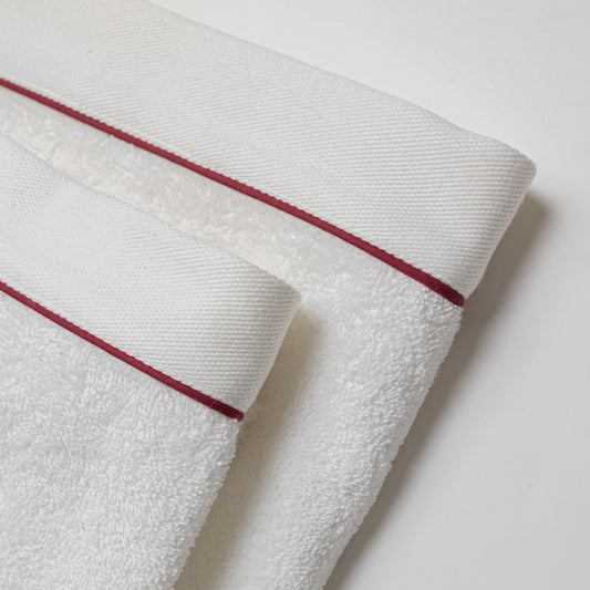 Coppia Asciugamani Spugna One Line