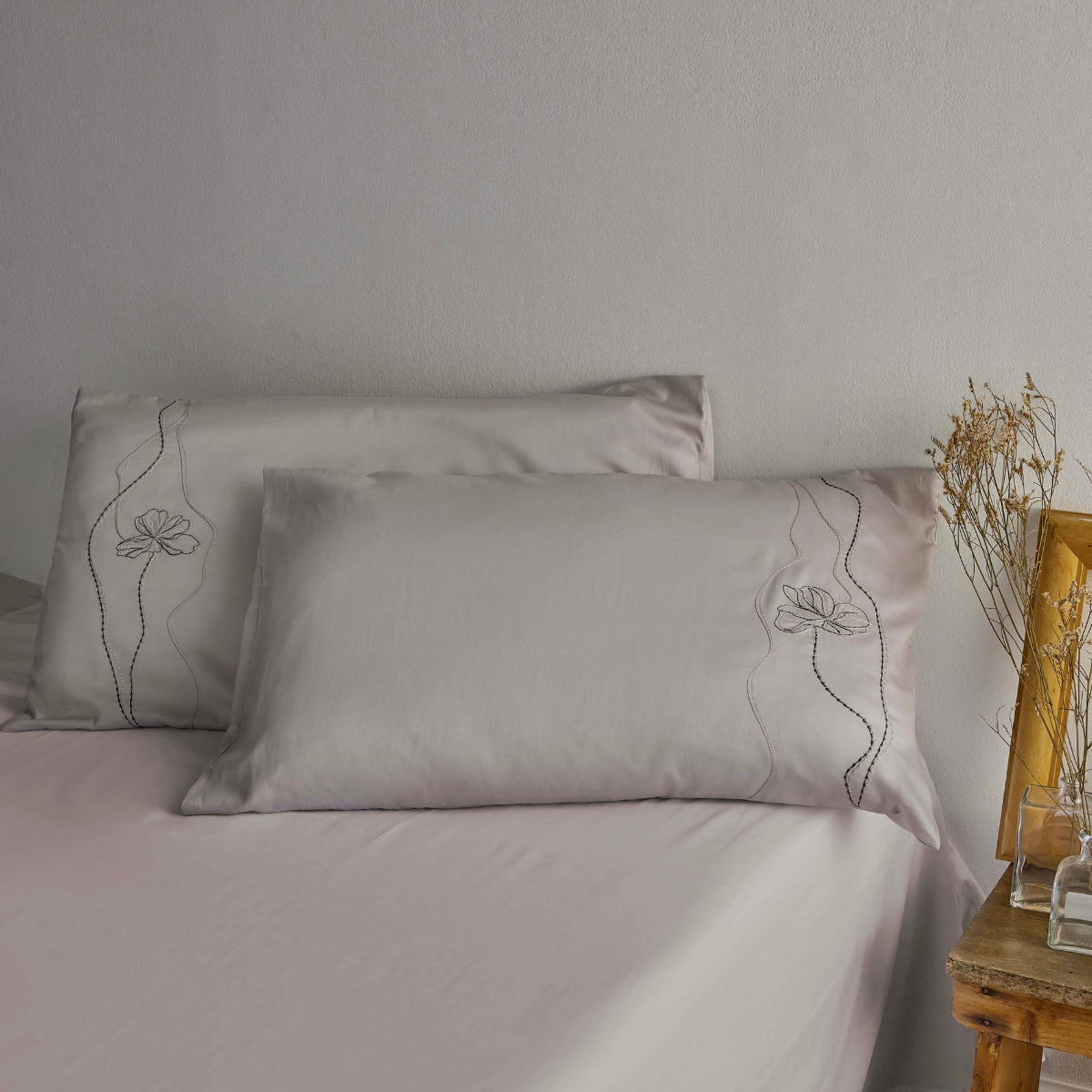 Coppia Federe Cuscino 50x80 Decor Iris