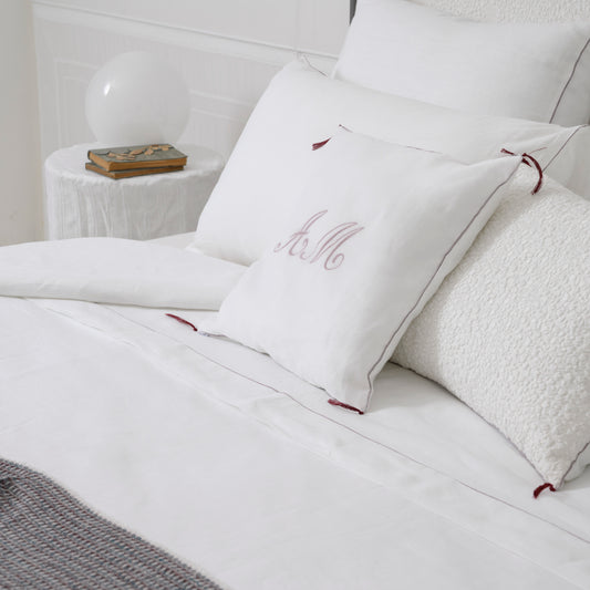 Federa Decorativa Boudoir Ricamata Sipario