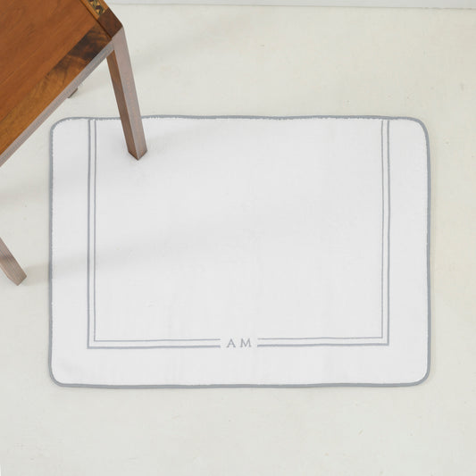 Tappeto Bagno Spugna Monogram