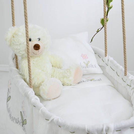 Set Culla Bambina 3 Pezzi Margherita