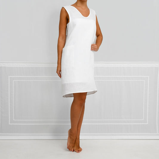 Grembiule da cucina con ricamo Campo di Fiori